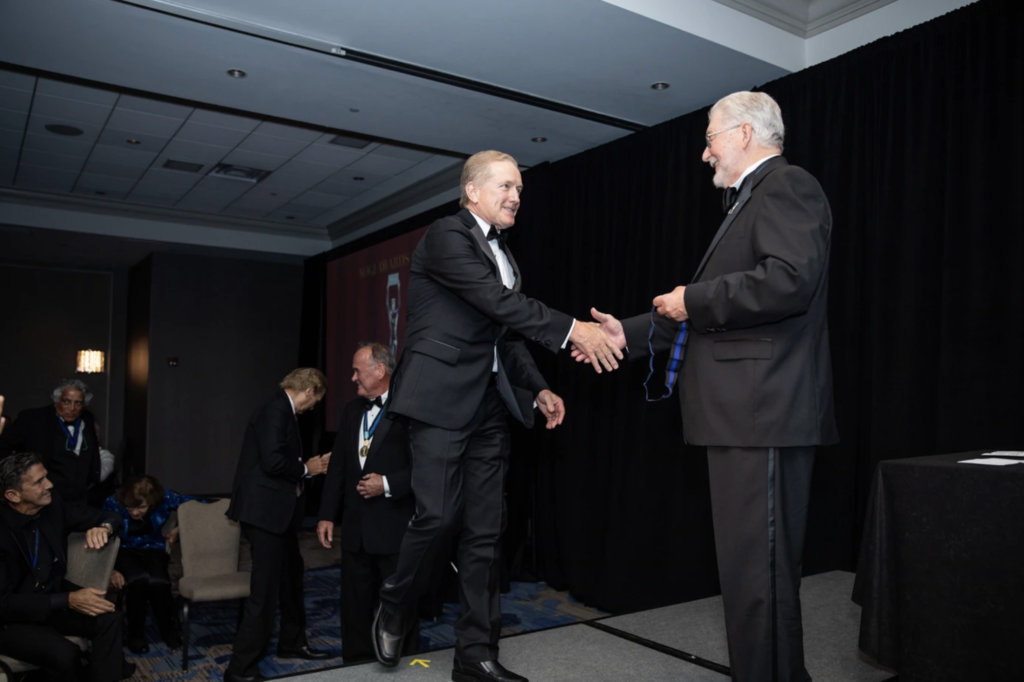 Dr. Drew Richardson, PADI CEO and President, at the NOGI Awards